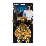 Boland Accessoire Set Party Outfit Gold