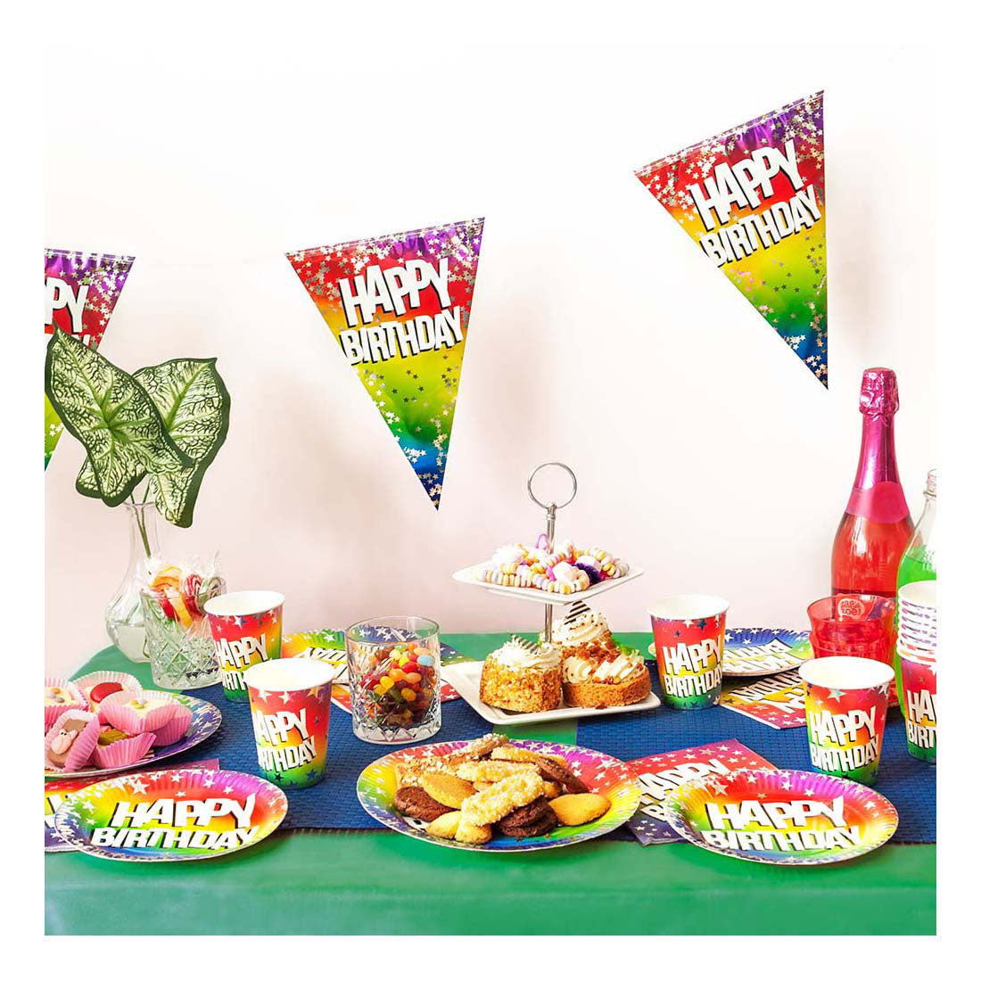 Boland happy birthday flag line, 6m