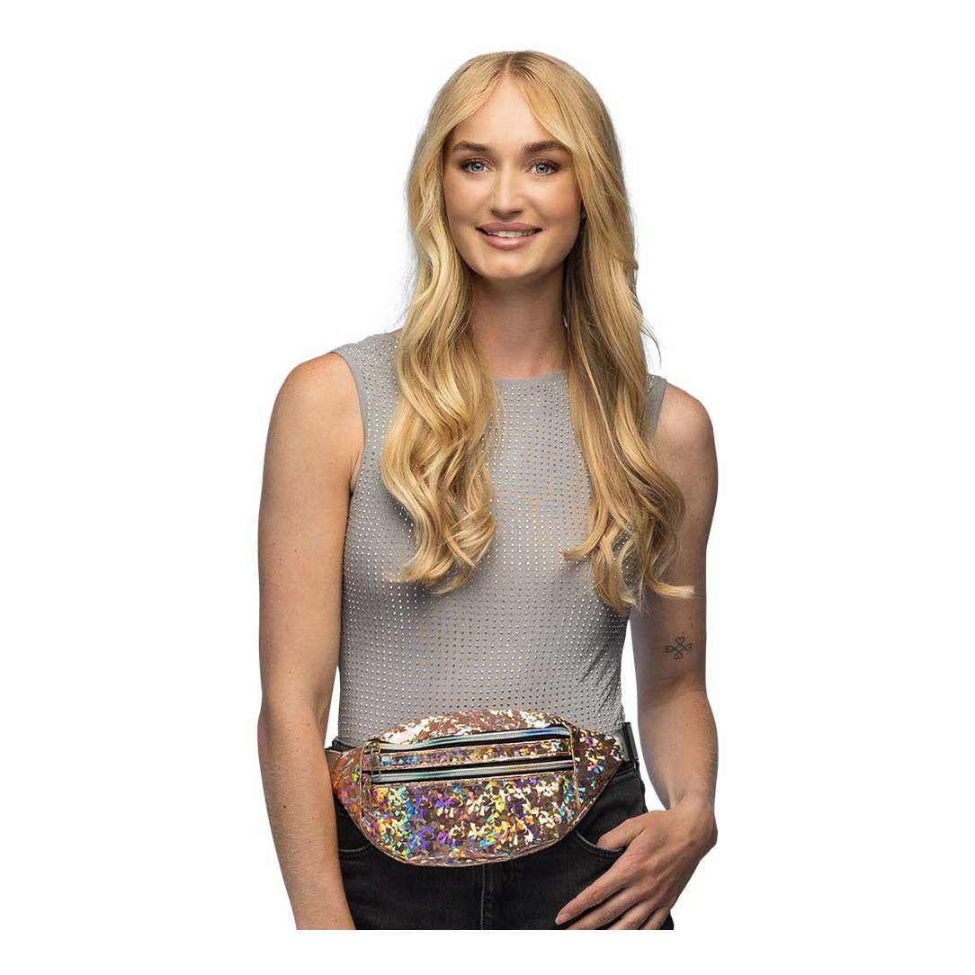 Boland fanny pack holodelic rose gold