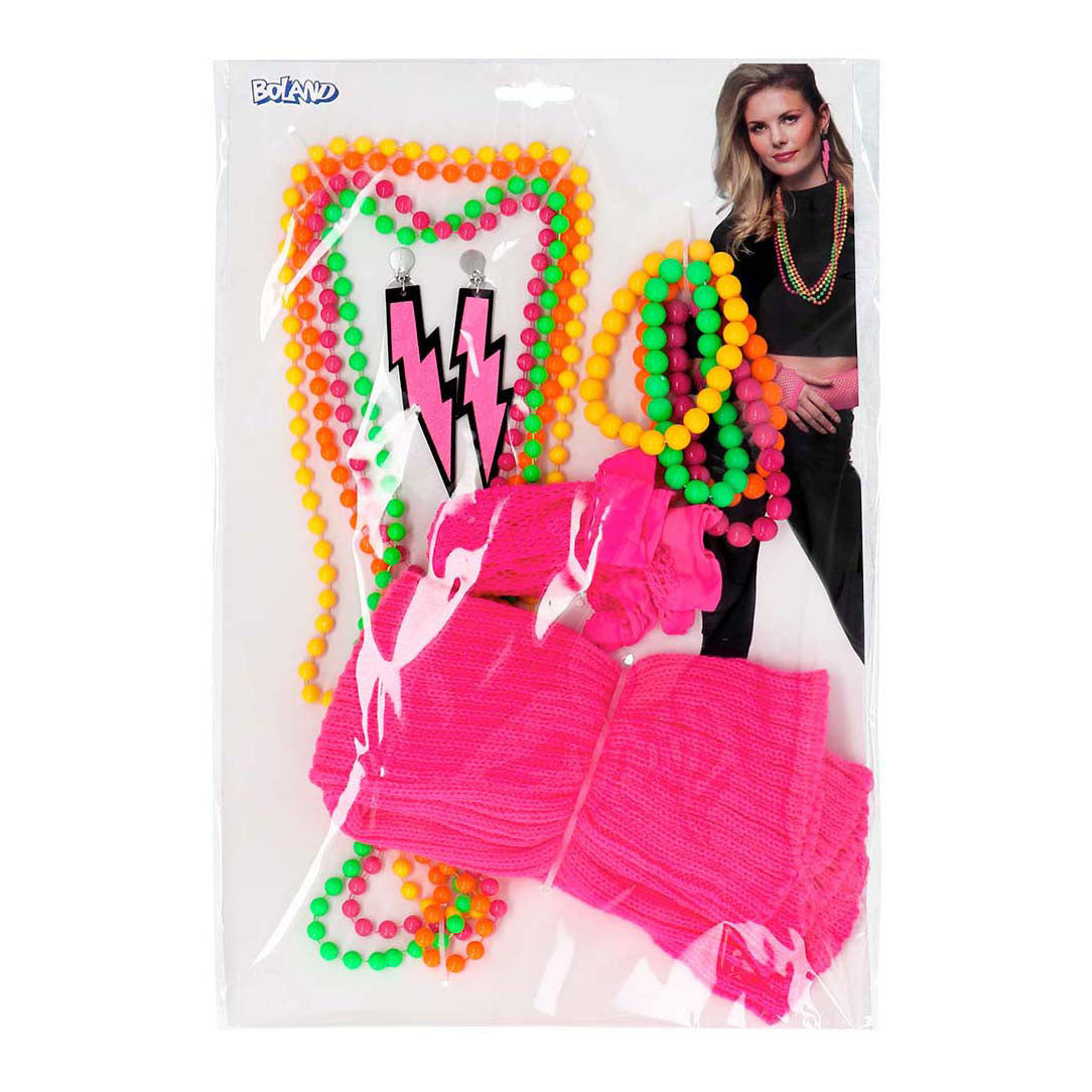 Boland Set 80's Neon Outfit