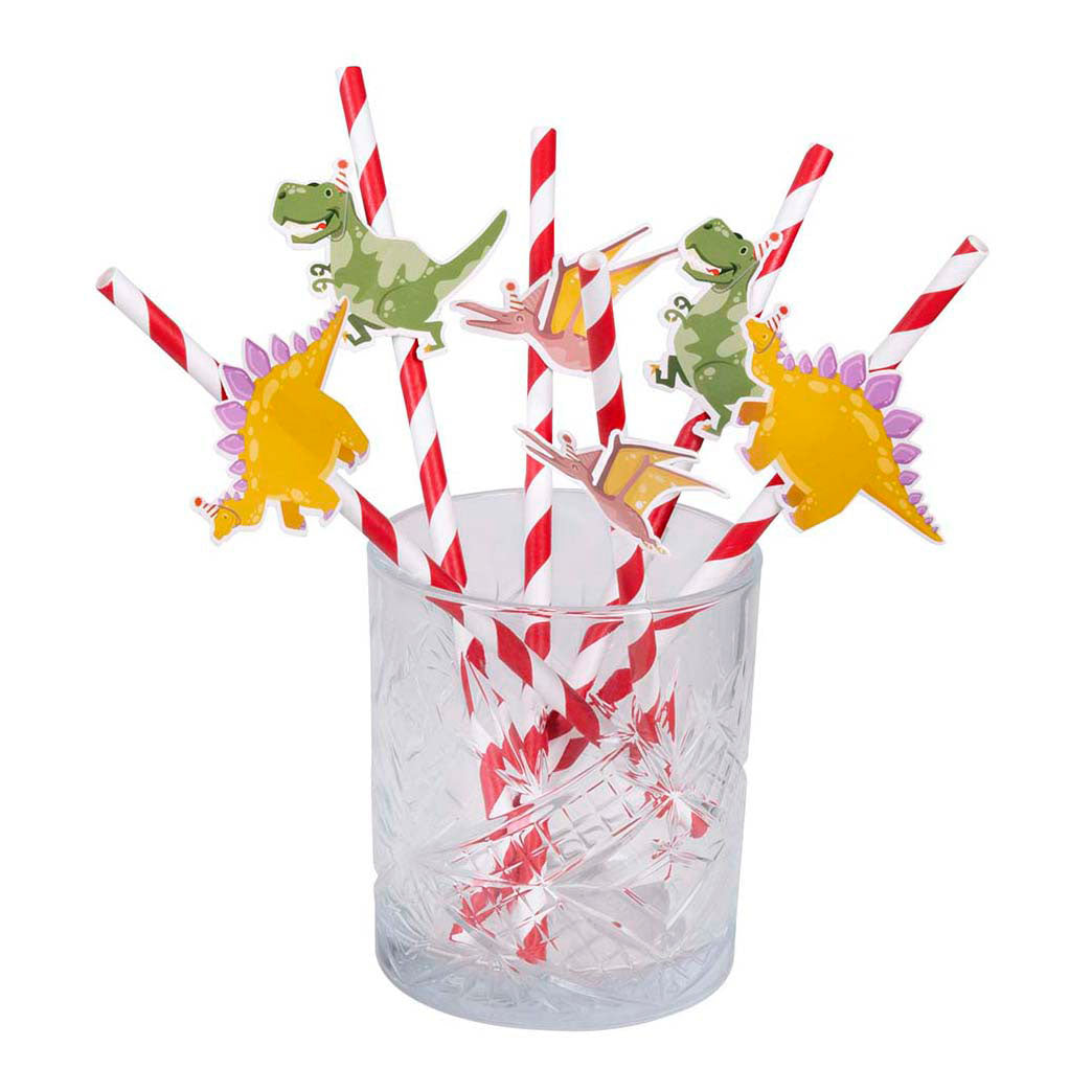 Boland sopanna páipéir páirtí dino 6 phíosa