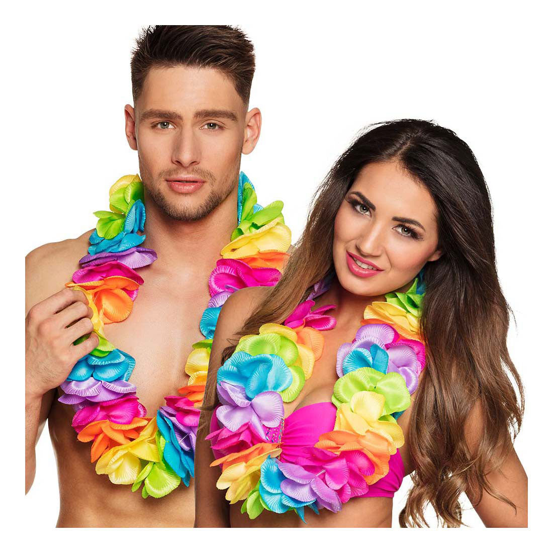 Boland Hawaiian krans regnbåge deluxe xl