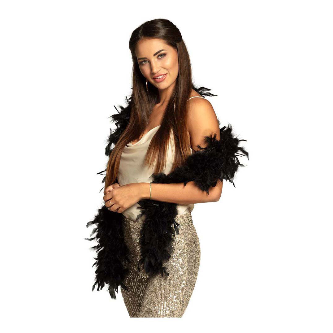 Boland Boa sort 180 cm