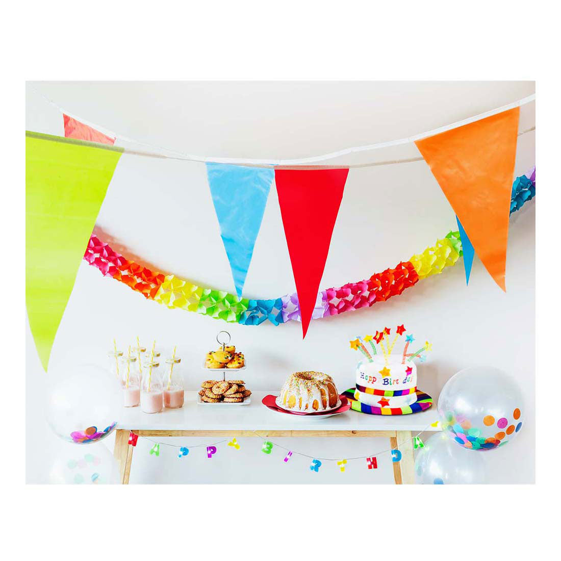 Boland colorful flag line 10m