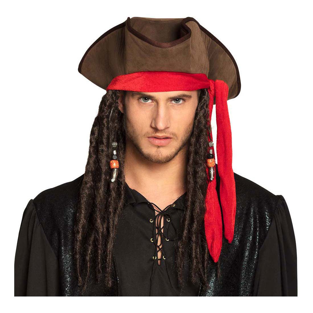 Boland hat pirate dirty jack with hair
