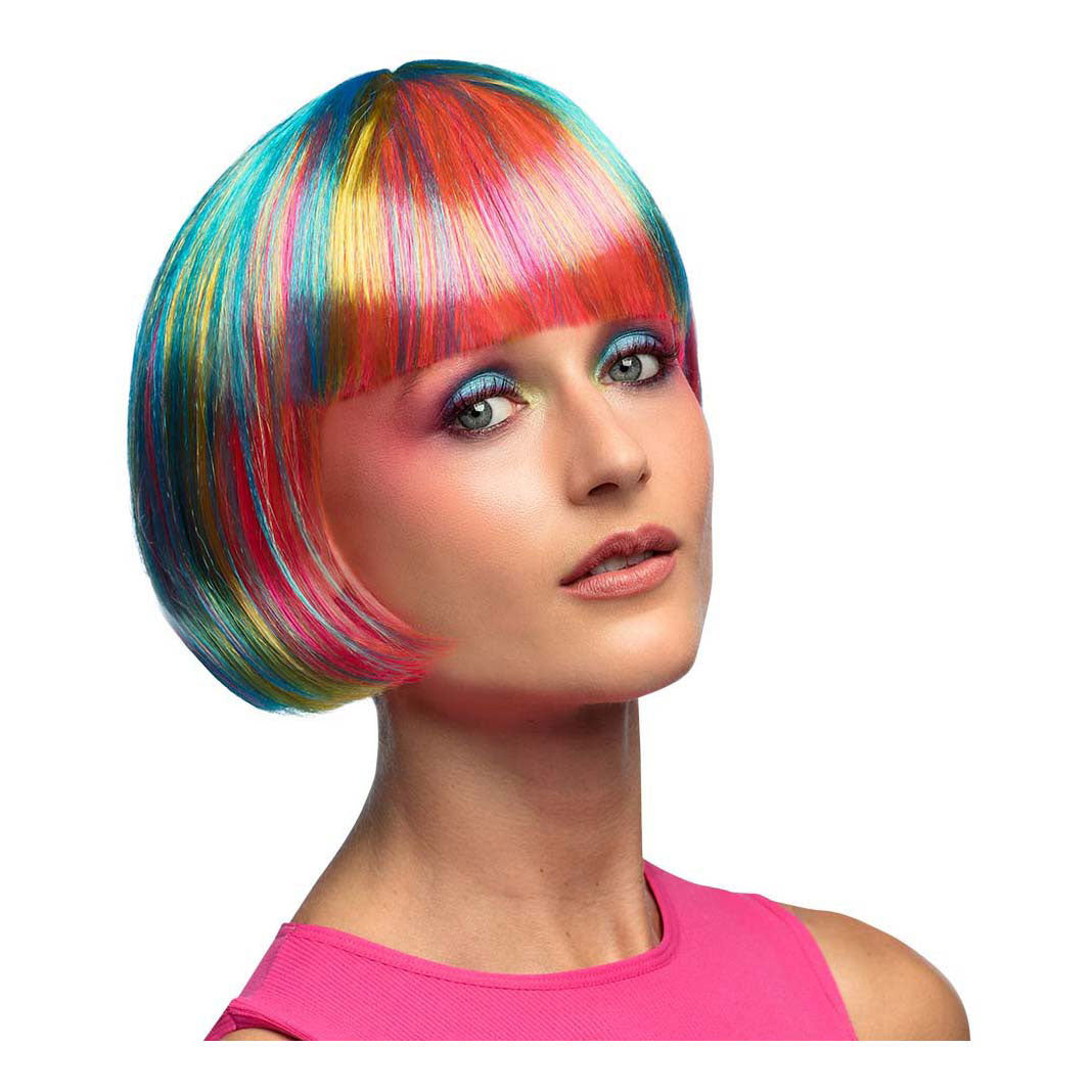Pebbles de peluca de color Boland