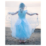 Great pretenders prinsessen cape lichtblauw, 3-4 jaar