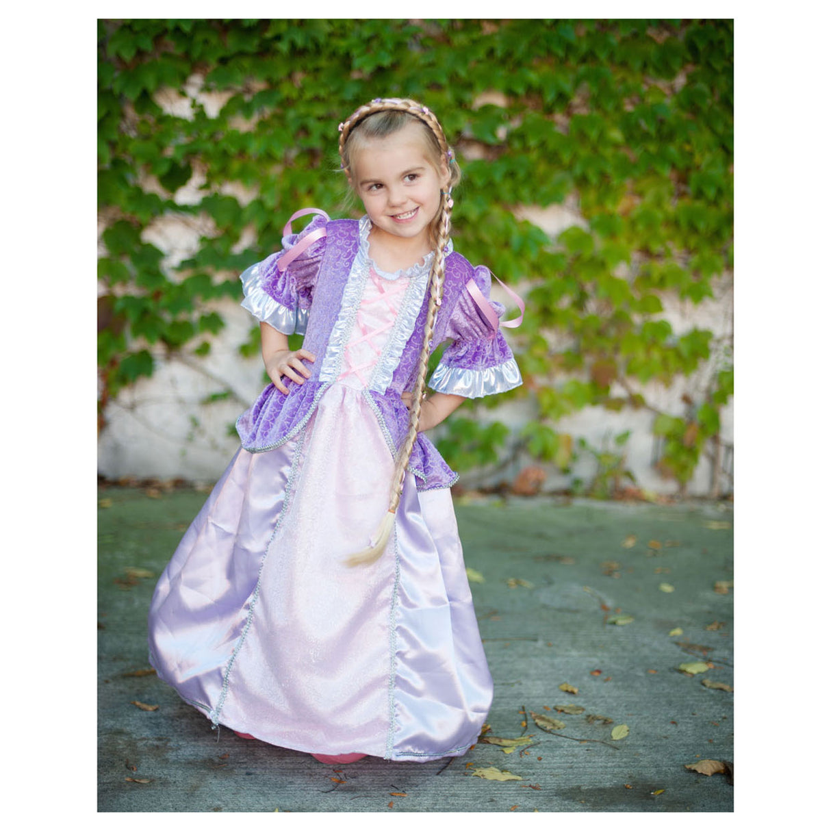 Great pretenders diadeem met haar blond rapunzel