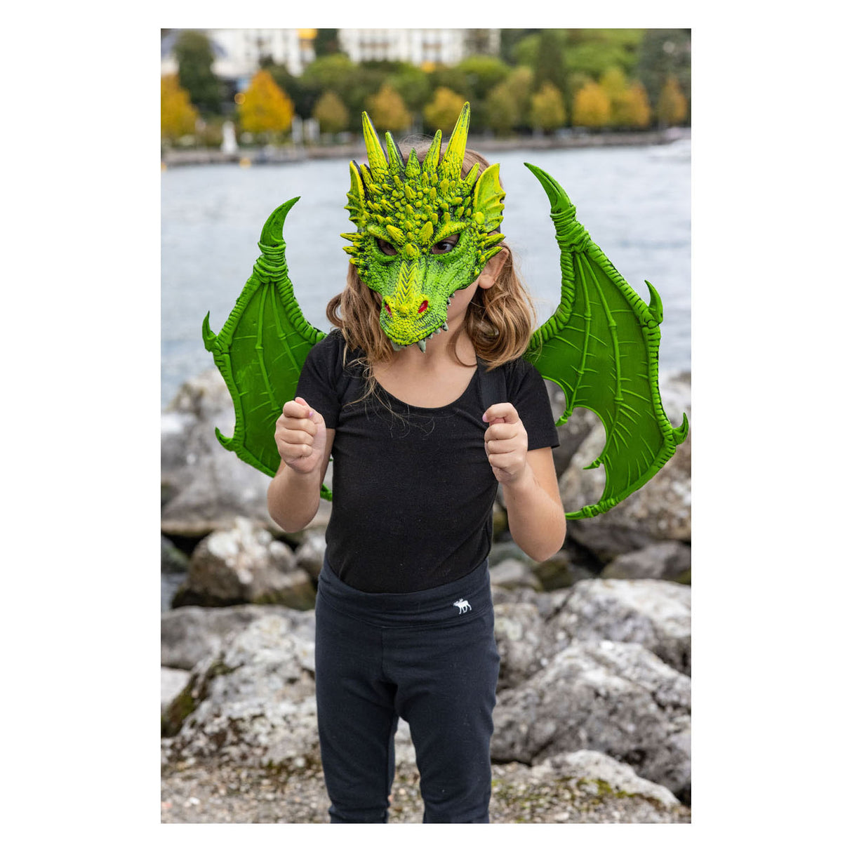 Great pretenders drake mask grön