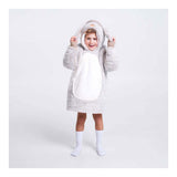 Noxxiez peluche à capuche petit pull lapin 3-6 ans