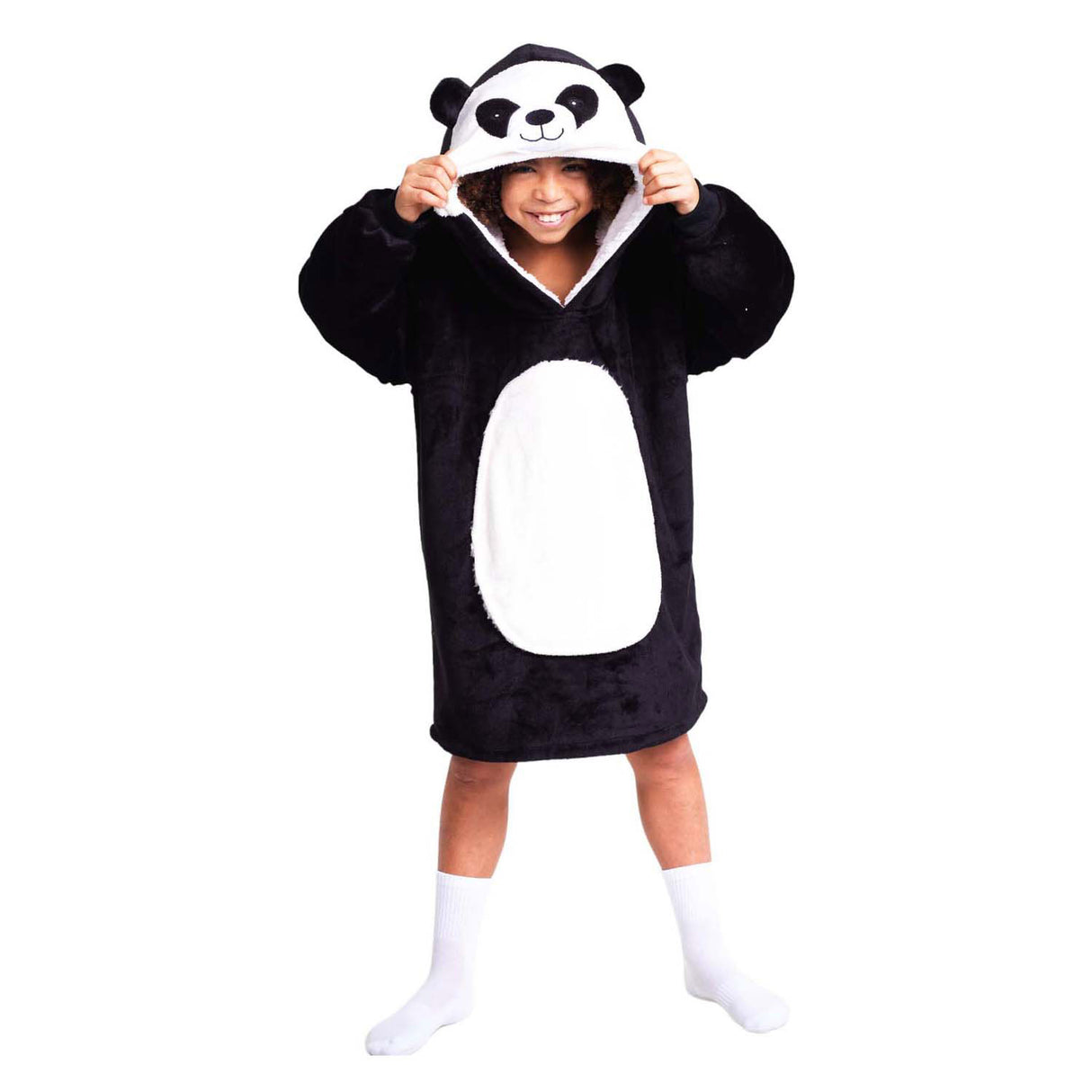 Noxxiez cuddly hoodie medium panda