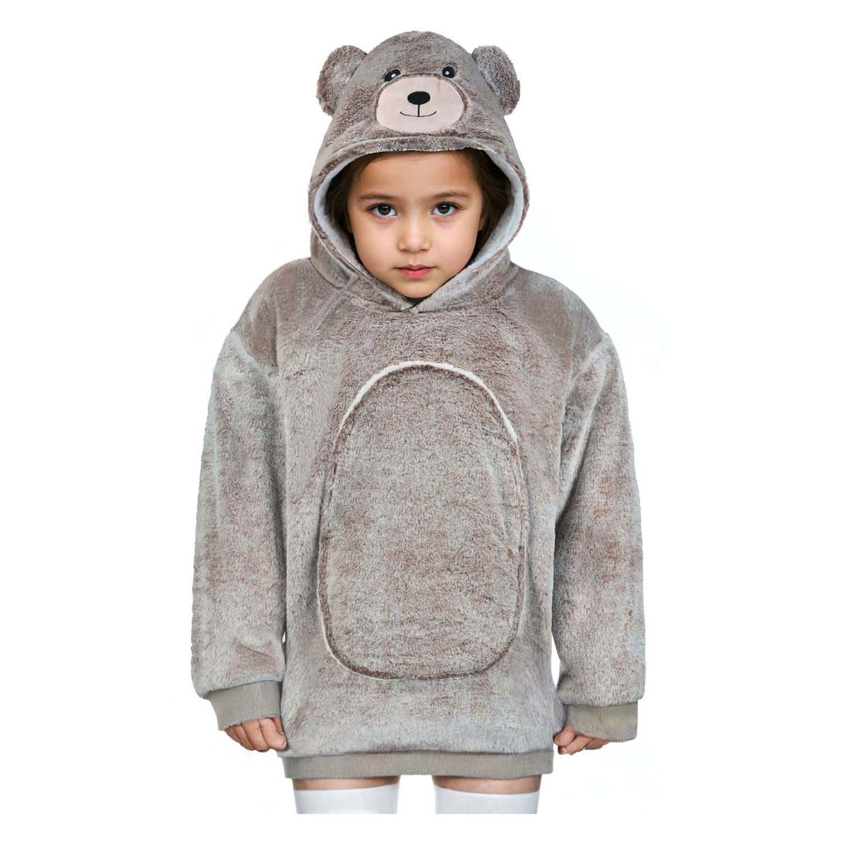 Noxxiez cuddly hoodie small sweater bear, 3-6 years