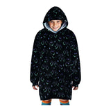 Noxxiez bújós kapucnis kapucnis közepes pulóver játékhoz, akár 160 cm-ig