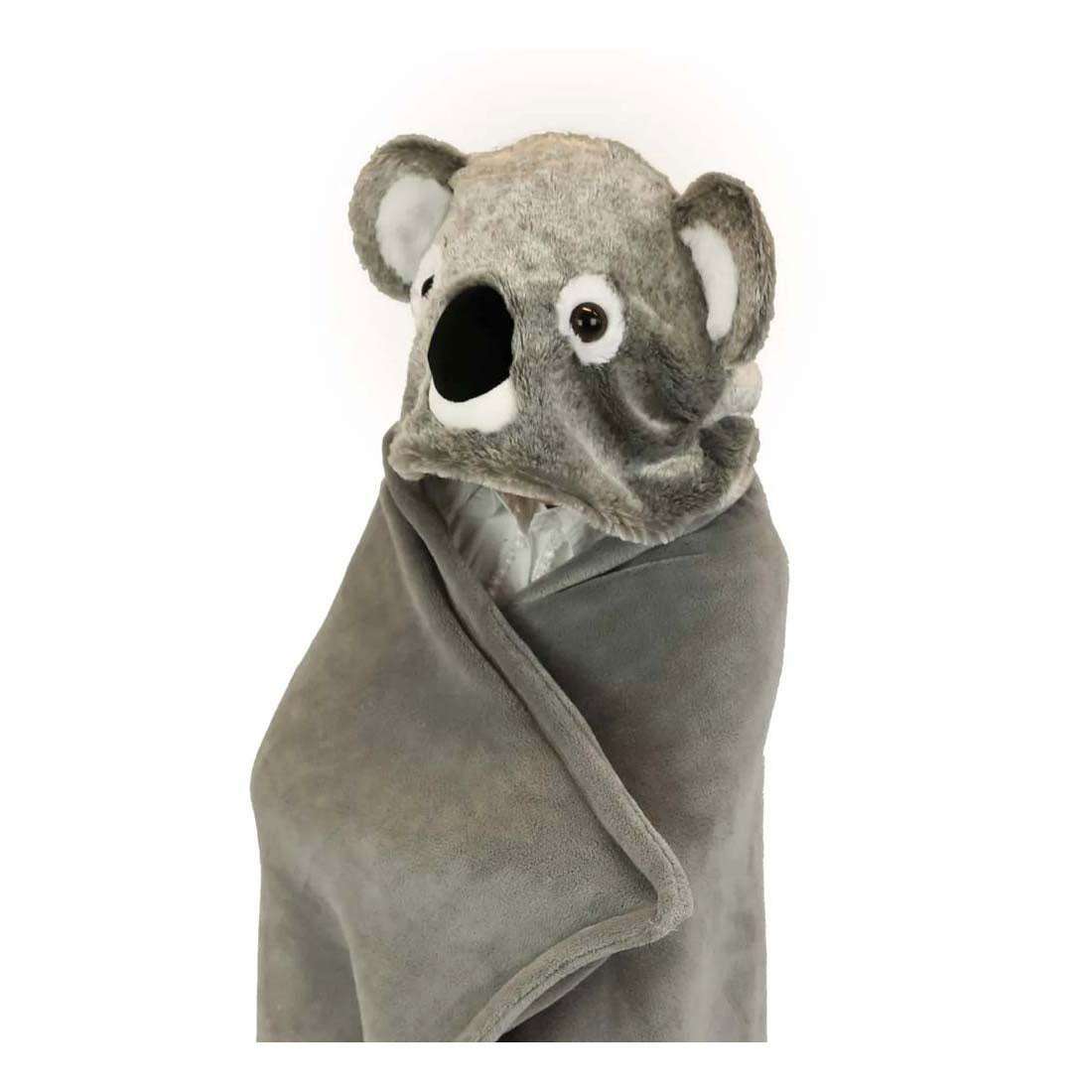 Noxxiez hooded koala blanket, 130x100cm