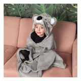 Noxxiez hooded koala blanket, 130x100cm