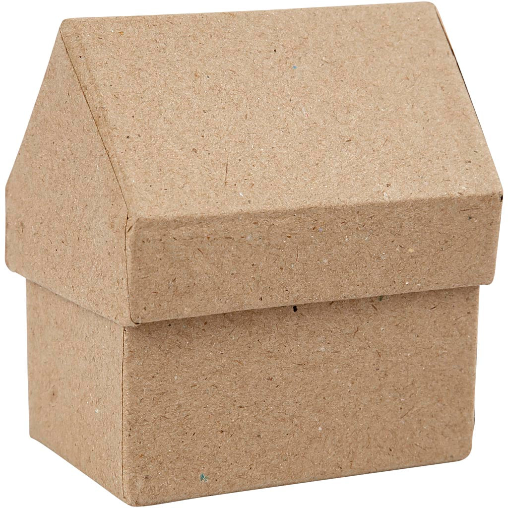 Creativ Company Houses Paper-Mache, set of 4