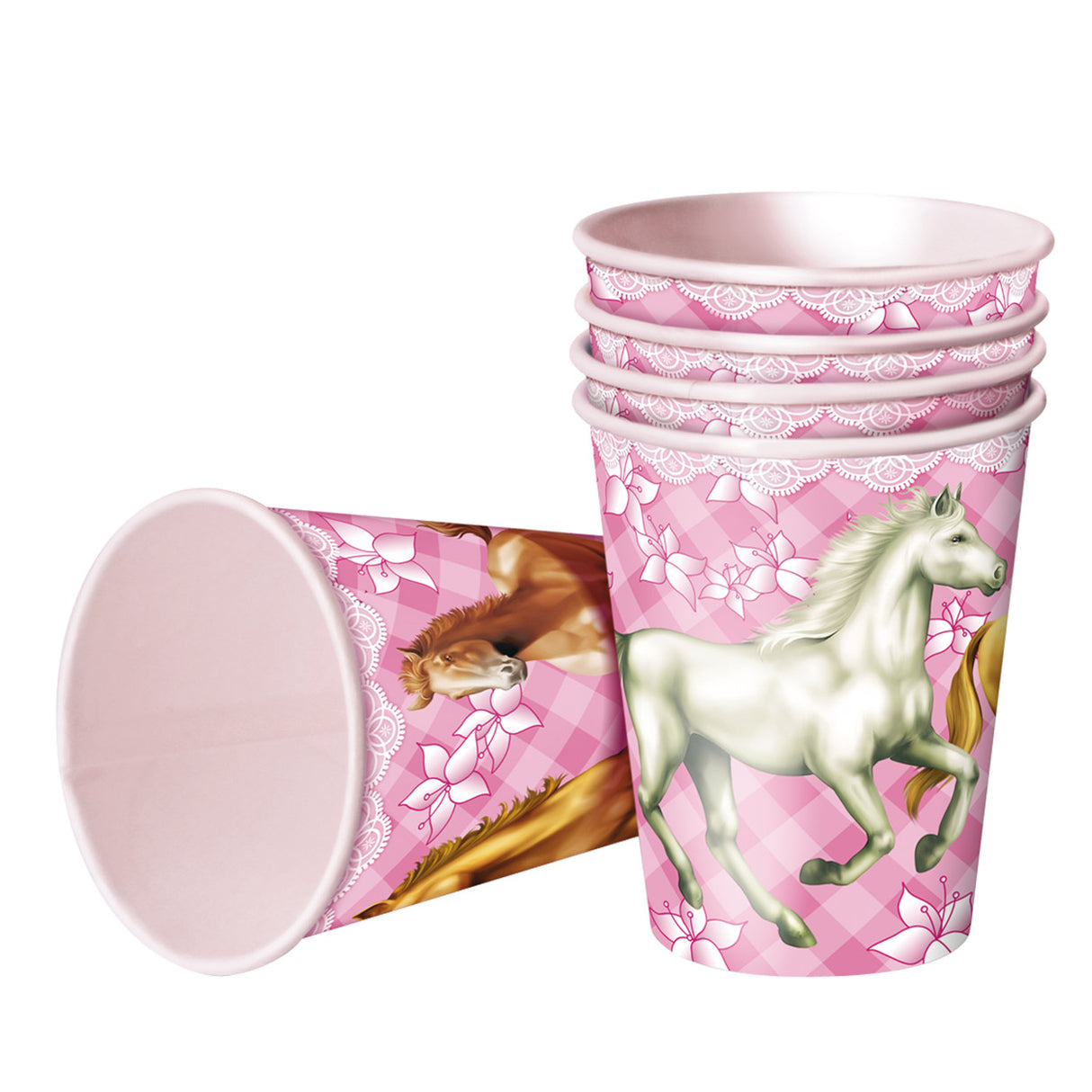 Cups horses, 8st.
