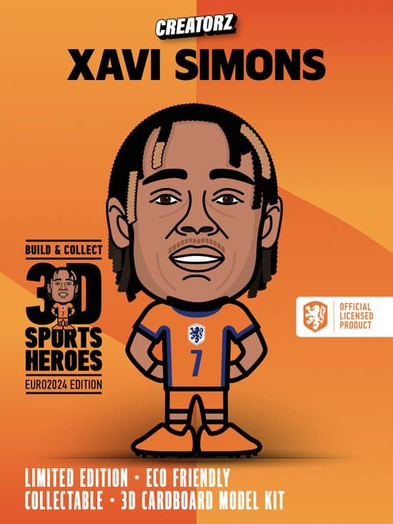 Oku creatorz 3d xavi simons sports heroes