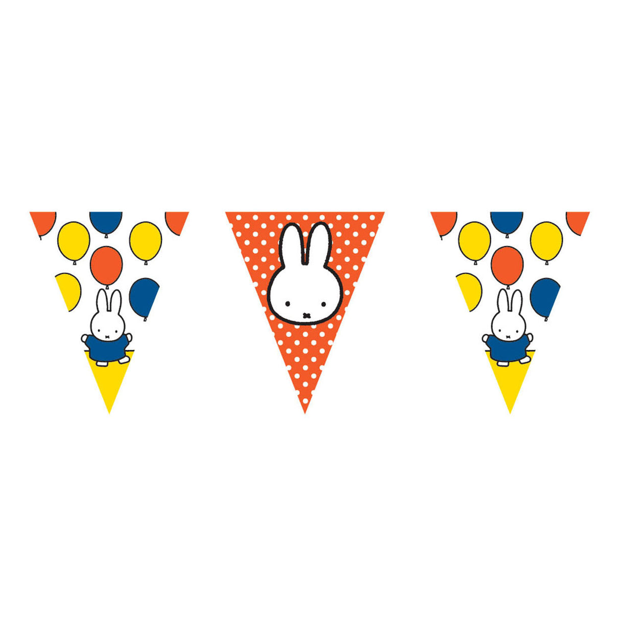 Miffy flag line, 10mtr.