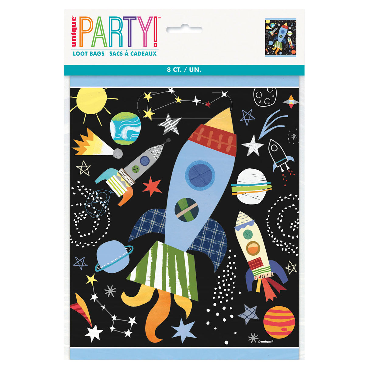 Prikaz torb Space Travel, 8. mesto.
