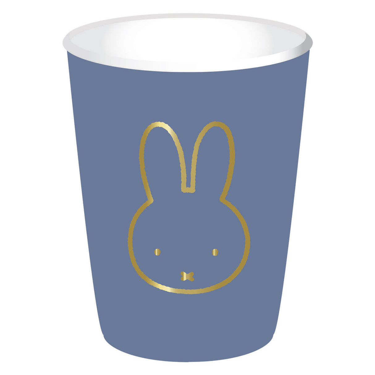 Haza Witbaard Cups Miffy Blue, 8st.