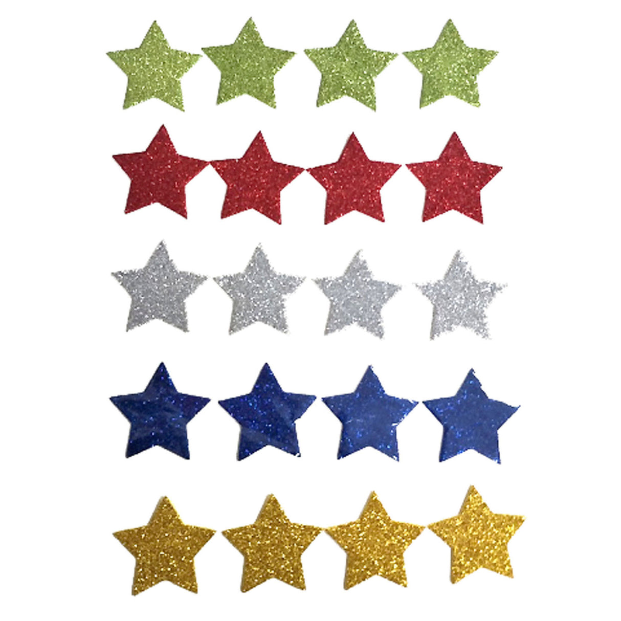 Creat-it Schaum Star Mix Glitter 54 Stéck