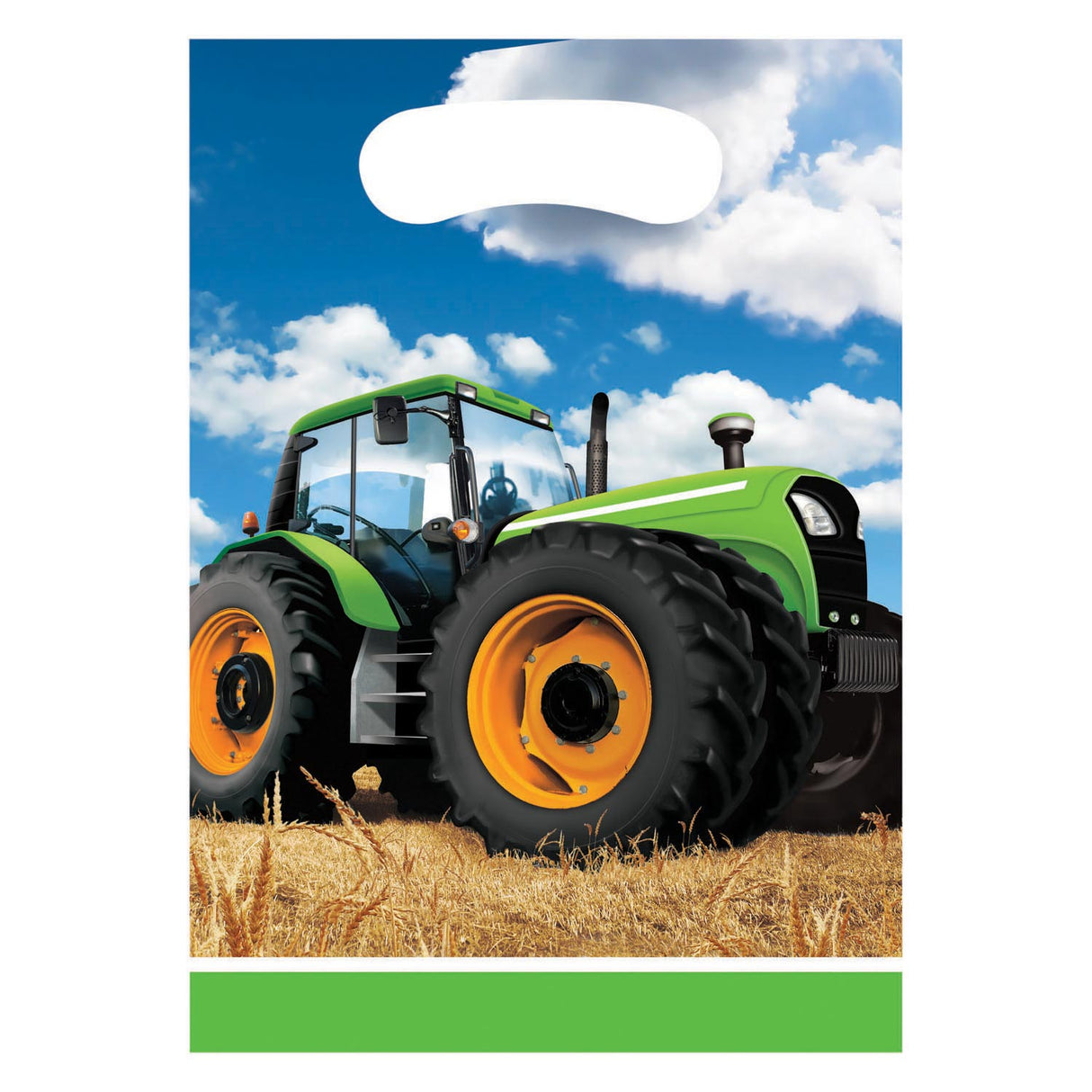 Haza Witbaard traktor rozdávající tašky, 8 ..