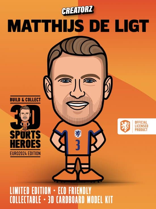 Oku creatorz 3d matthijs de ligt sport helden