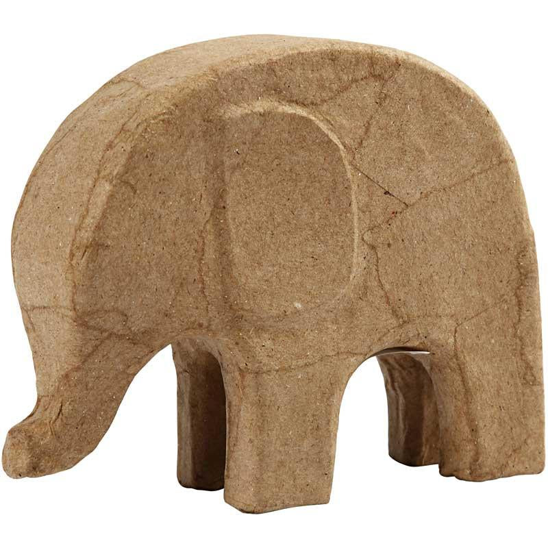 Creativ company olifant, h: 14 cm, l: 17 cm, 1 stuk