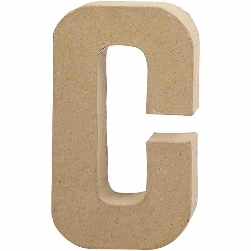 Creativ Company Letter Paper-Maché C, 20,5 cm