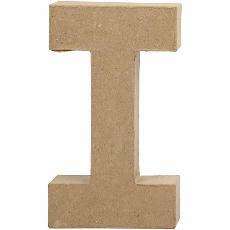 Letter Papier -Maché - I, 20,5cm