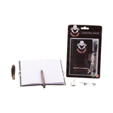 Geheime Protokoll mit Sekretärstift