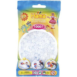 Hama Iron perles 1000 stykker gennemsigtig