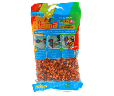 Cuentas de planchado Hama 1000 piezas marrón claro | 5 piezas