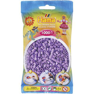 HAMA String Beads - Purple Pastel (045), 1000st.