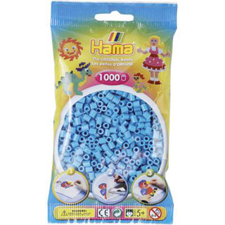 „Hama“ geležies karoliukai Azure Blue 1000 vienetų