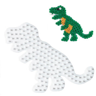 Hama iron bead board - Dino