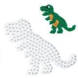 Hama iron bead board - Dino