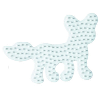 Hama lyginimo karoliukai pagrindo plokštė lapė balta | 5 vnt