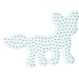 Hama lyginimo karoliukai pagrindo plokštė lapė balta | 5 vnt