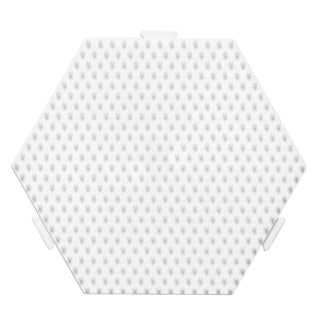 Hama iron-on bead base plate, hexagonal
