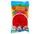Hama ironing beads - red, (05) 1000 pcs.