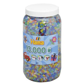 HAMA Iron Perles en Pot Glittermix (054), 13 000e.