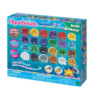Epoch Aquabeads 31995 doplňte balíček GLOSS PEARL