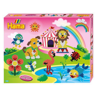 Hama Iron Beads a établi des animaux joyeux 4000 pièces de théâtre