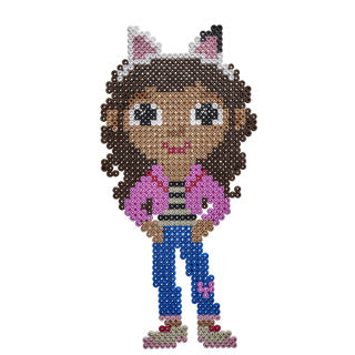 Darilna škatla Hama Likering Bead Set - Gabby's Dollhouse, 4000st.