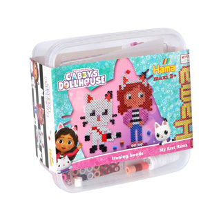 Hama Iron Perlen Maxi 900 Stück Gabby's Dollhouse