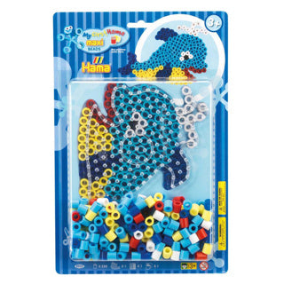 Hama maxi ironing beads blister pack dolphin 250 pieces