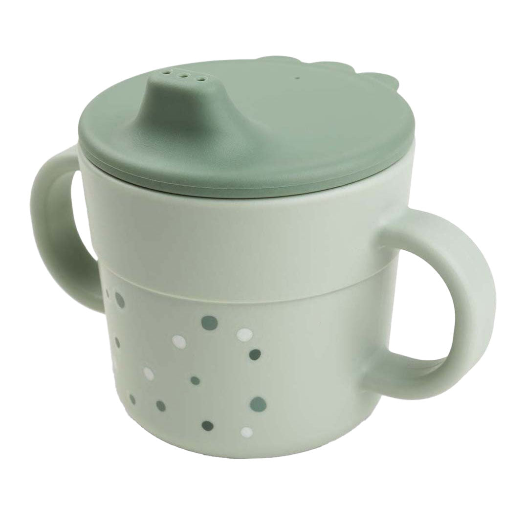 Done by deer sippy cup cheerful dots green, 215ml