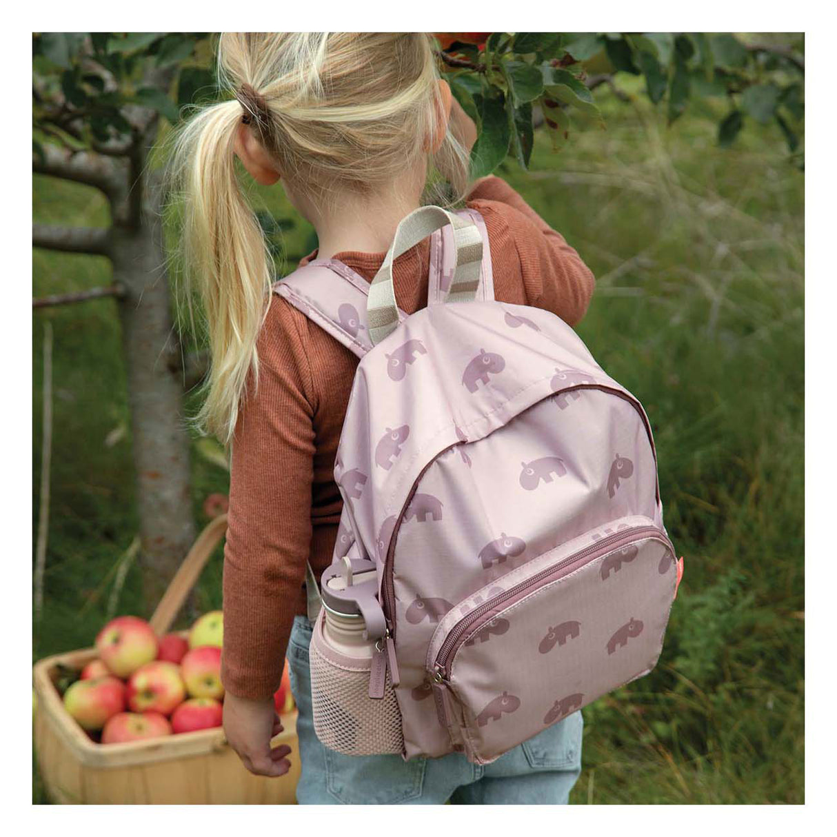 Hotovo od dětského batohu jelena Ozzo Pink 5 l